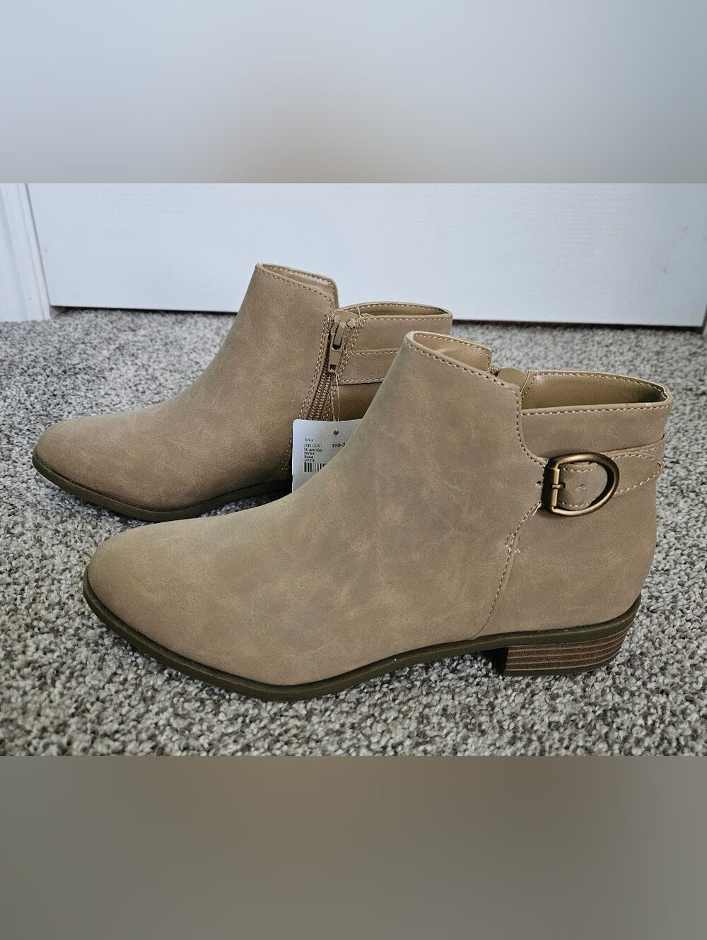NWT Tan Ankle Booties